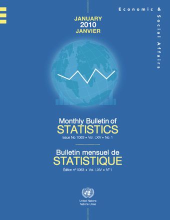 image of Bulletin Mensuel de Statistique, Janvier 2010