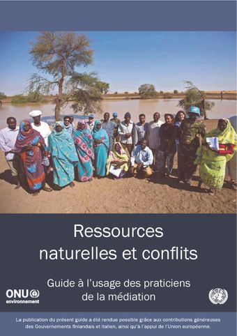 image of Directives pour la médiation des questions liées aux ressources naturelles dans le cadre d’une négociation de paix