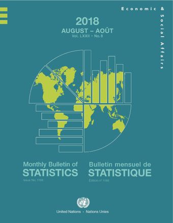 image of Monthly Bulletin of Statistics, August 2018