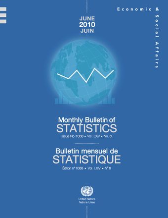 image of Monthly Bulletin of Statistics, June 2010
