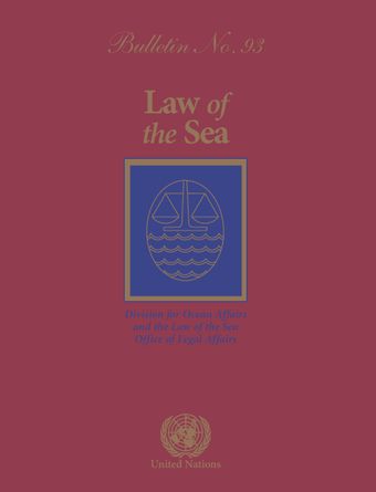 Law of the Sea Bulletin, No. 93