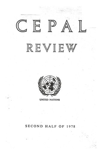 CEPAL Review No. 6, Second Half of 1978