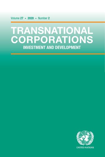 Transnational Corporations, Volume 27 Number 2