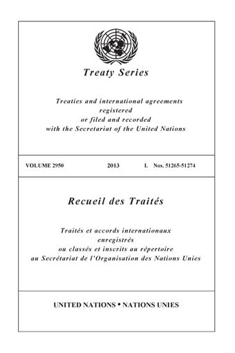 image of Recueil des traités 2950