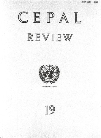 CEPAL Review No. 19, April 1983