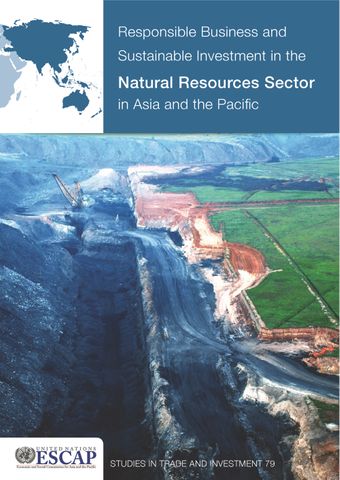 image of Responsible Business and Sustainable Investment in the Natural Resources Sector in Asia and the Pacific