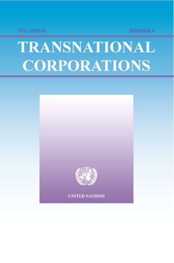 Transnational Corporations, August 2013