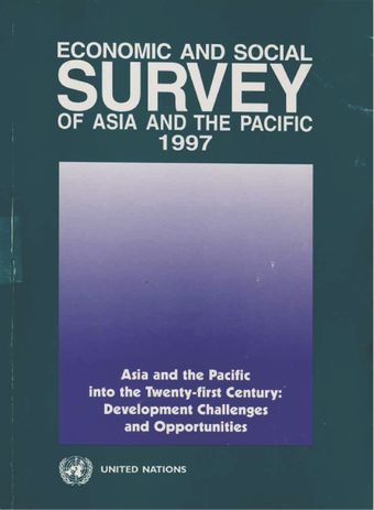 image of Economic and Social Survey of Asia and the Pacific 1997