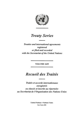 image of Treaty Series 1639