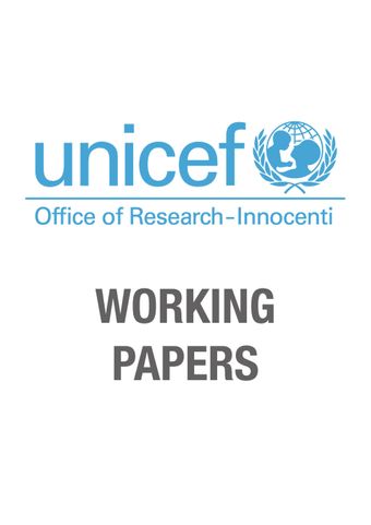 image of A Rapid Review of Economic Policy and Social Protection Responses to Health and Economic Crises and their Effects on Children