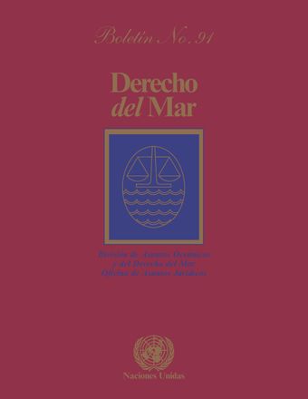 Derecho del Mar Boletín, No. 91