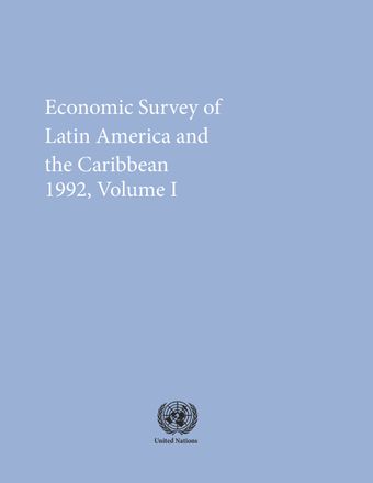 image of Economic Survey of Latin America and the Caribbean 1992