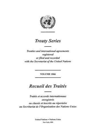 image of Treaty Series 1866