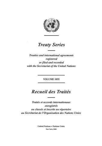 image of No. 1117. Organisation des Nations Unies pour le développement industriel et Organisation de coopération économique
