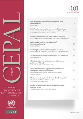 CEPAL Review No. 101, August 2010