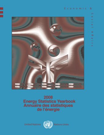 image of Annuaire des statistiques de l'énergie 2008