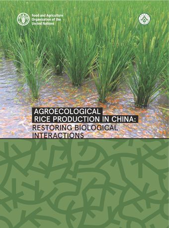 image of Method 8 Biodiversity landscape arrangement for rice production