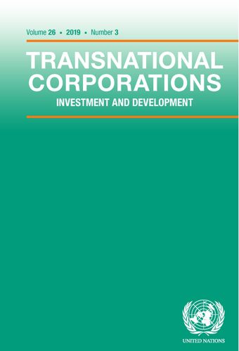 Transnational Corporations Vol. 26 No. 3
