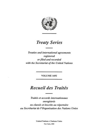 image of No. 26857. Accord entre le Gouvernement de la République Française et le Gouvernement de la République tunisienne en matière de séjour et de travail. Signé à Paris le 17 Mars 1988