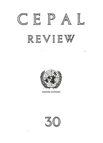 CEPAL Review No. 30, December 1986