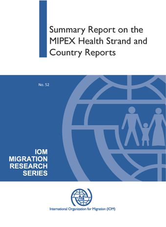 image of Summary Report on the MIPEX Health Strand and Country Reports