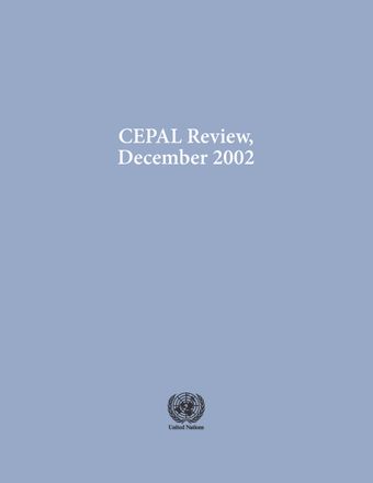 CEPAL Review No. 78, December 2002