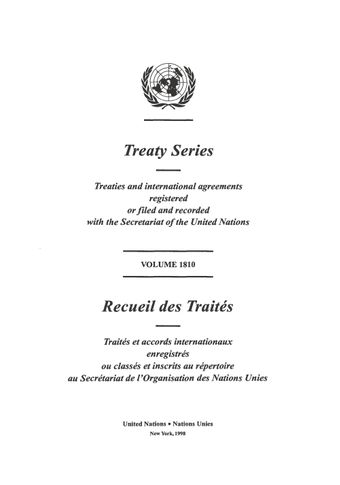 image of Treaty Series 1810