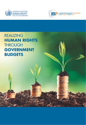 image of The budget process and human rights
