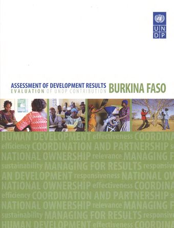 image of Assessment of Development Results - Burkina Faso