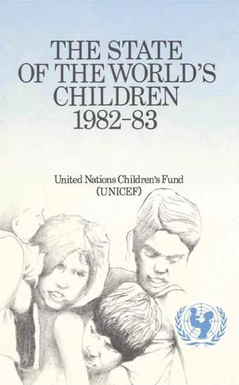 image of Statistics about children and world development drawn from the United Nations family