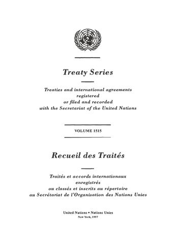 image of Treaty Series 1515