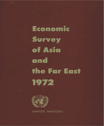 image of Economic and Social Survey of Asia and the Far East 1972