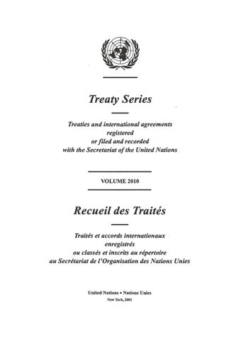 image of Treaty Series 2010