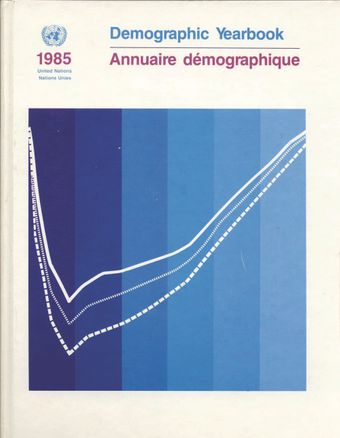 image of Nations Unies Annuaire Démographique 1985