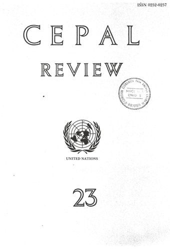 CEPAL Review No. 23, August 1984
