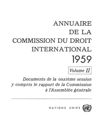 image of Rapport de la commission a l’Assemblée générale