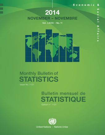 image of Monthly Bulletin of Statistics, November 2014