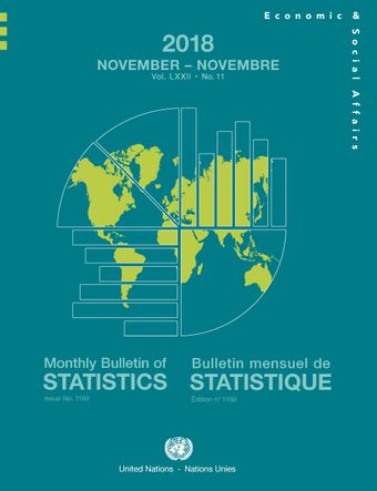 image of Monthly Bulletin of Statistics, November 2018