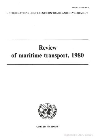 image of World seaborne trade according to geographical area, 1965, 1970, 1977 and 1978
