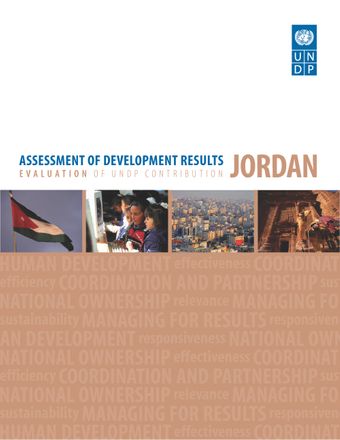 image of UNDP and other financial allocations in Jordan