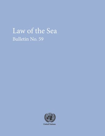 image of Law of the Sea Bulletin, No. 59