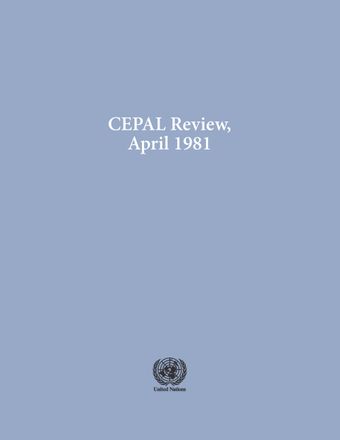 CEPAL Review No. 13, April 1981