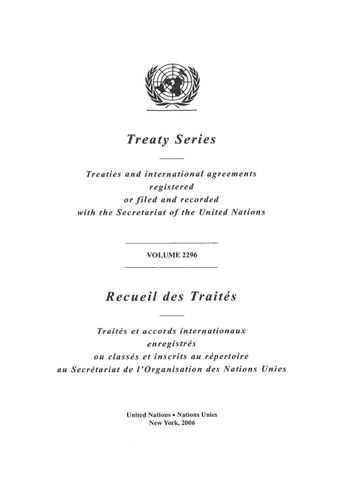 image of Treaty Series 2296