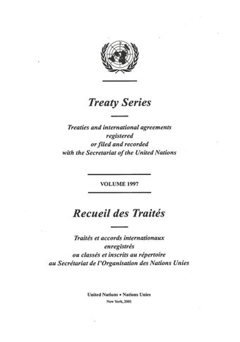 image of Treaty Series 1997
