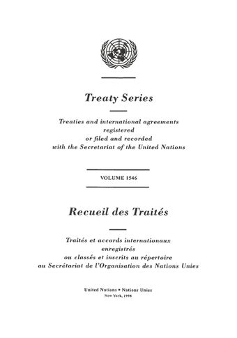image of Treaty Series 1546