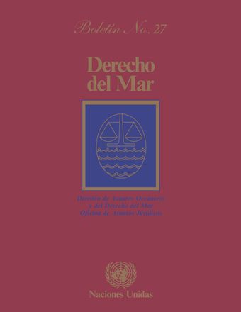 Derecho del Mar Boletín, No. 27