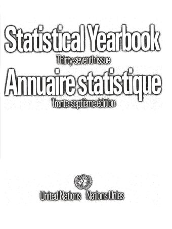 image of Annuaire statistique 1988-1989, Trente-septième édition