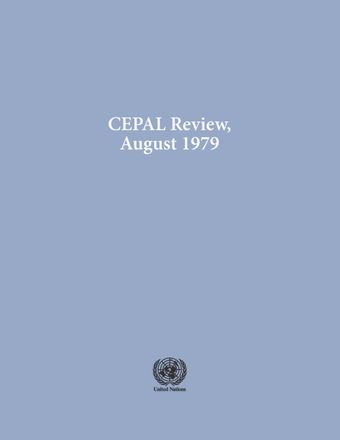 CEPAL Review No. 8, August 1979