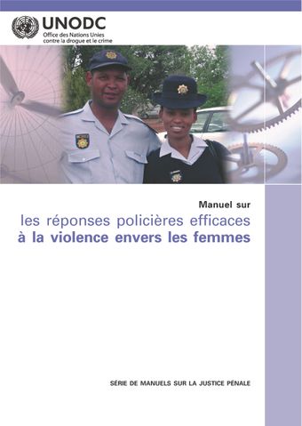 image of Manuel sur les réponses policières efficaces à la violence envers les femmes