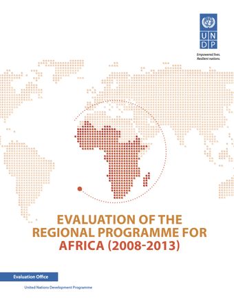 image of Contribution of the UNDP regional programme to development results